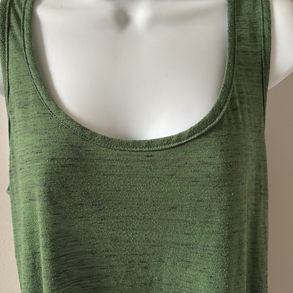 BOBEAU Sleeveless Top, Medium, Green - Picture 2 of 7